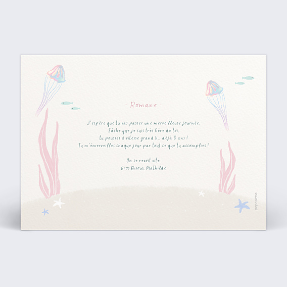 Anniversaire Enfant Monde des Sirènes