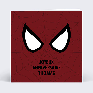 Anniversaire Enfant Masque Araigne