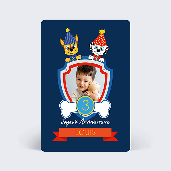 Anniversaire Enfant Patrouille Party