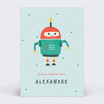 Carte Anniversaire Enfant A Personnaliser Popcarte