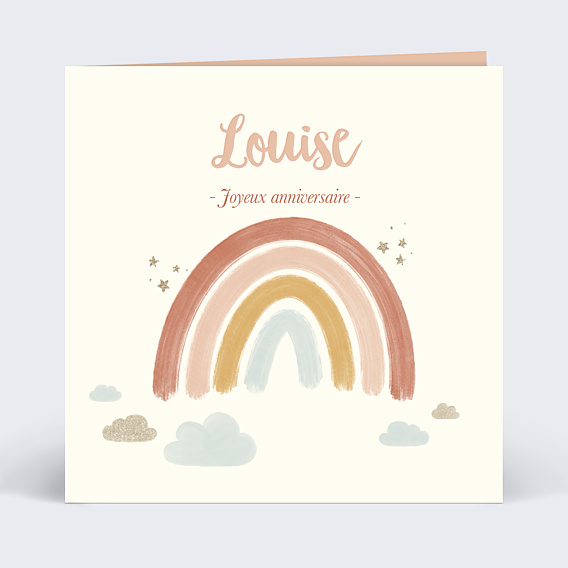 Anniversaire Enfant Petit Arc-en-ciel