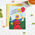 Carte anniversaire enfant Jeu de Construction Après 4