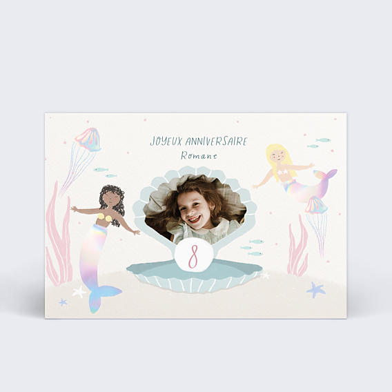 Anniversaire Enfant Monde des Sirènes