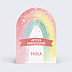 Carte anniversaire enfant Parfait arc-en-ciel
