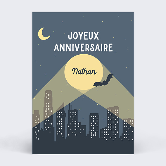 Anniversaire Enfant Ville de Super Héros