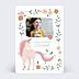 Anniversaire Enfant Licorne Fleurie