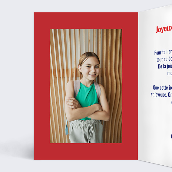 Anniversaire Enfant Portrait en footballeur