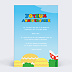 Carte anniversaire enfant Monde d'Aventures Verso
