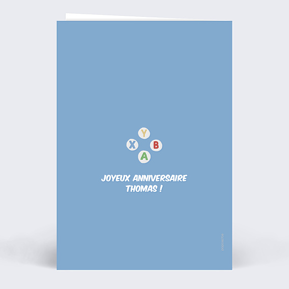 Anniversaire Enfant Level Up