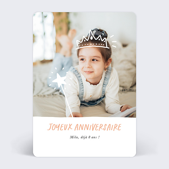 Anniversaire Enfant Ma Couronne