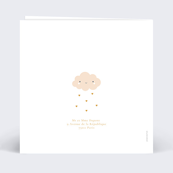 Anniversaire Enfant Petit Nuage