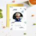 Carte anniversaire enfant Monde Marin  Après 4