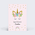 Anniversaire Enfant Licorne Rose