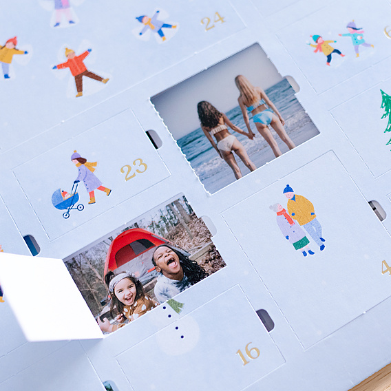 Calendrier de l'Avent Scène d’hiver