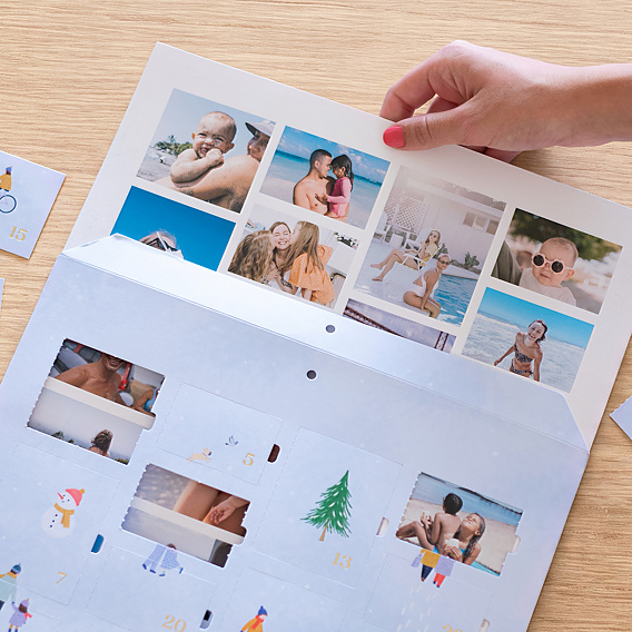 Calendrier de l'Avent Scène d’hiver
