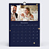 Calendrier famille Étoile gold ornament