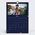 Calendrier famille Étoile gold ornament