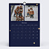 Calendrier famille Étoile gold ornament