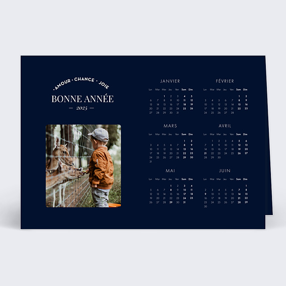 Calendrier photo Jolis Souhaits (3 Photos)