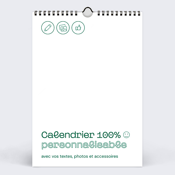 Modèle 100% personnalisable