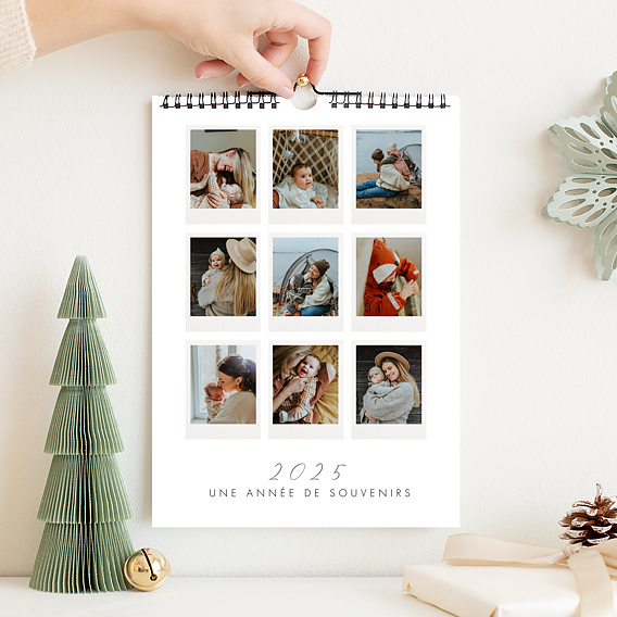 Calendrier Photo Petits Polaroids