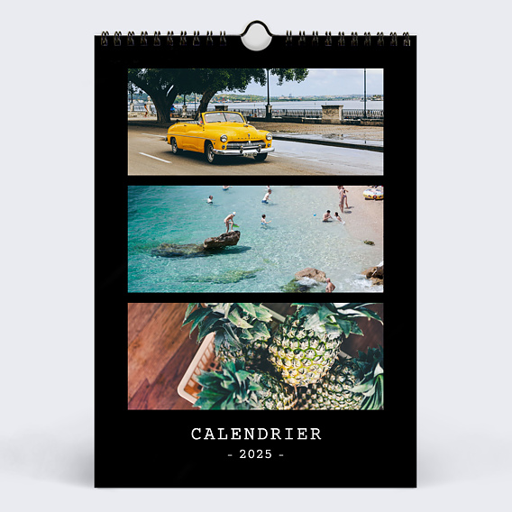 Calendrier photo Polaroid Noir (35 Photos) 