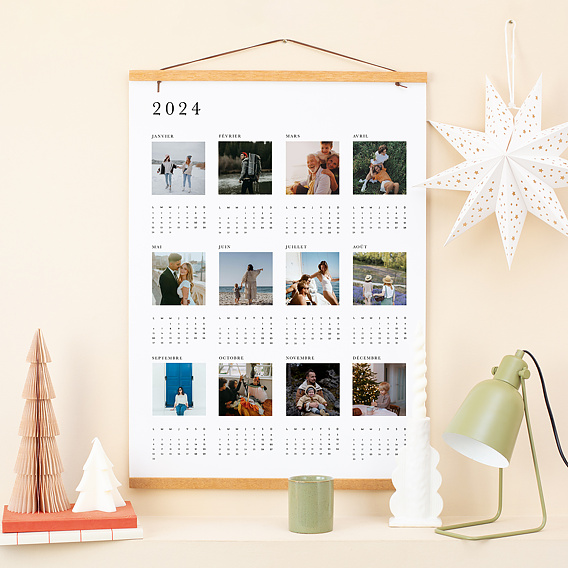 Calendrier Photo Poster Moderne