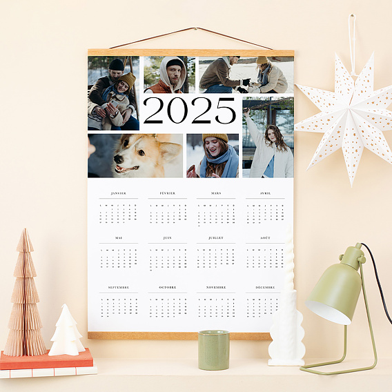 Calendrier professionnel 2024 - Popcarte