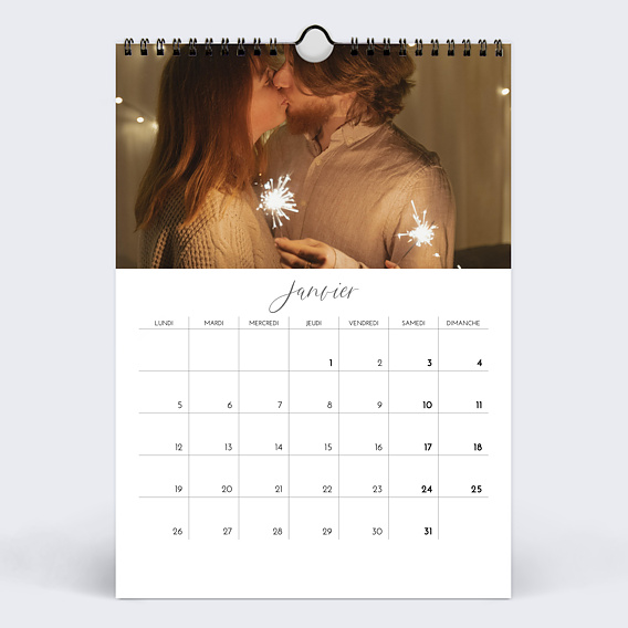 Calendrier famille Déchiré Janvier