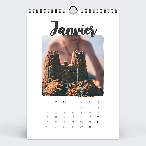 Calendrier famille Encre (25 Photos) Janvier