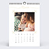 Calendrier famille Typographie Ocre (21 Photos)