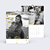 Calendrier famille Graphique Chic (13 Photos)