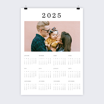 Calendrier Photo Poster Epur