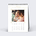 Calendrier photo Typographie Ocre (21 Photos) Mars