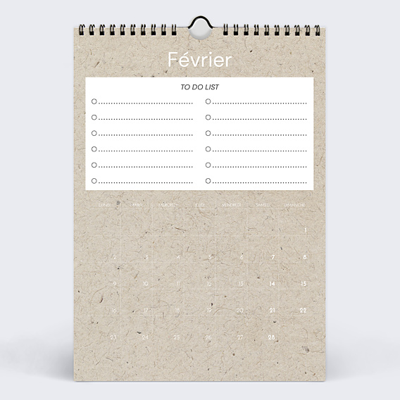 Calendrier famille Astuces pour la planète