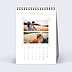 Calendrier famille Typographie Ocre (21 Photos)