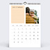 Calendrier photo Editorial Elegant Décembre
