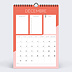 Calendrier photo Monthly planner Décembre