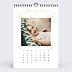 Calendrier photo Typographie Ocre (21 Photos) Décembre