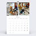 Calendrier famille Déchiré