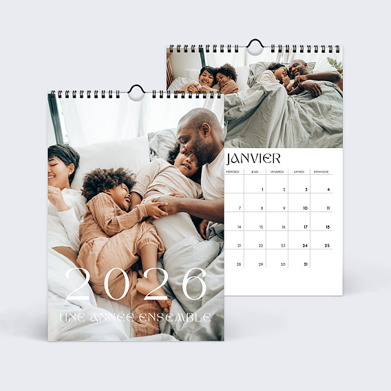 Calendrier famille Pleine page Recto