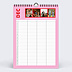 Calendrier famille Organiseur familial de 4