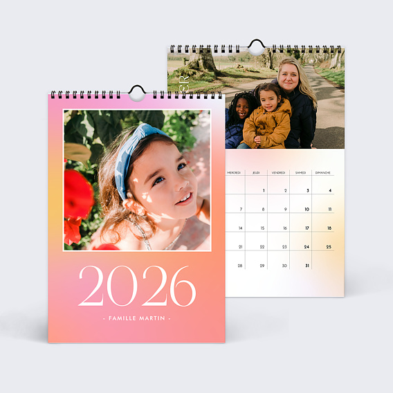 Calendrier famille Halo