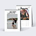 Calendrier famille Encre (25 Photos)