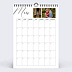 Calendrier photo Organiseur perpétuel basique Mars