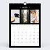 Calendrier photo Polaroid Noir (35 Photos)  Mars