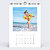 Calendrier photo Typographie Bâton (19 Photos)  Mars