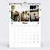Calendrier famille Calendrier Cœurs
