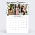 Calendrier famille Végétal