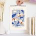 Calendrier famille Fleurs Vintage